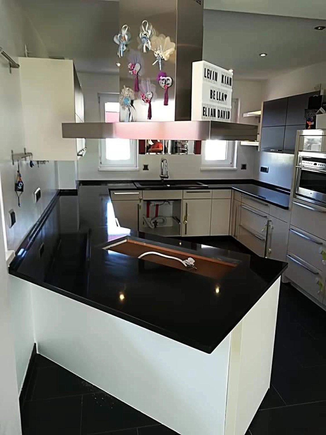 Percoco-Granit - Feinsteinzeug Fliesen - Küchenplatten