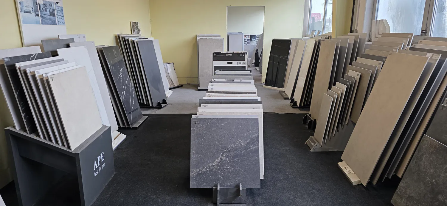 Percoco-Granit - Feinsteinzeug Fliesen - Ausstellung Fliesen