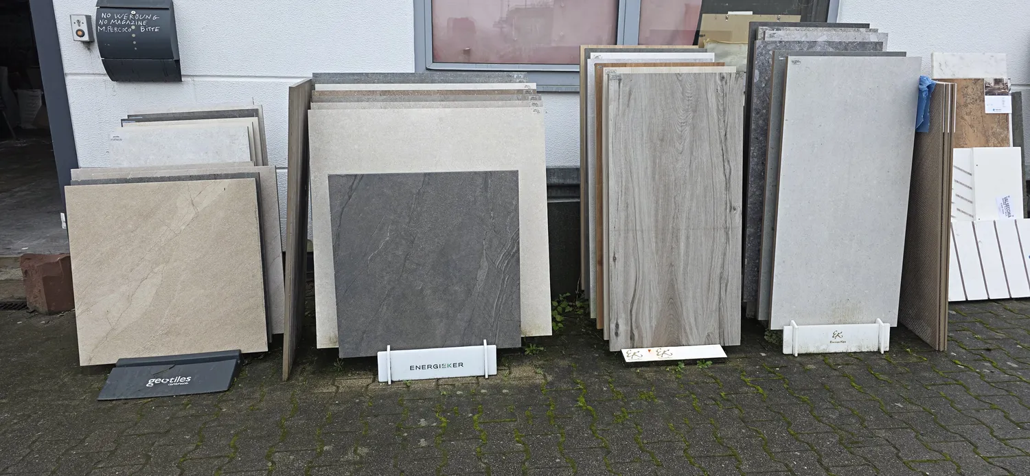 Percoco-Granit - Feinsteinzeug Fliesen - Ausstellung Fliesen